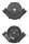 90° Umlenkecke, PA GF (gerippt), mit Gussumlenkrad, schwarz, Ø 60 mm, mit zwei speziell abgedichteten Kugellagern, sowie Edelstahlachse & -schrauben